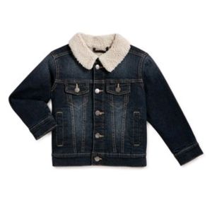 Wonder Nation Boy Corduroy Trucker Jacket